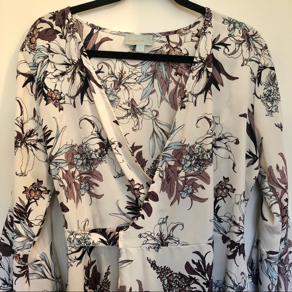 Floral Wrap Dress